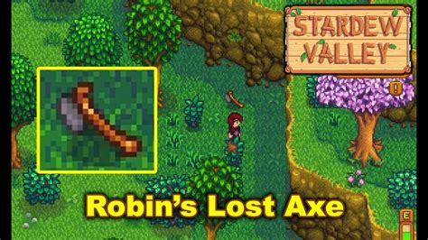 Discovering Secret Note 22 in Stardew Valley adds an exciting layer of mystery and adventure to the game. . Robins lost axe